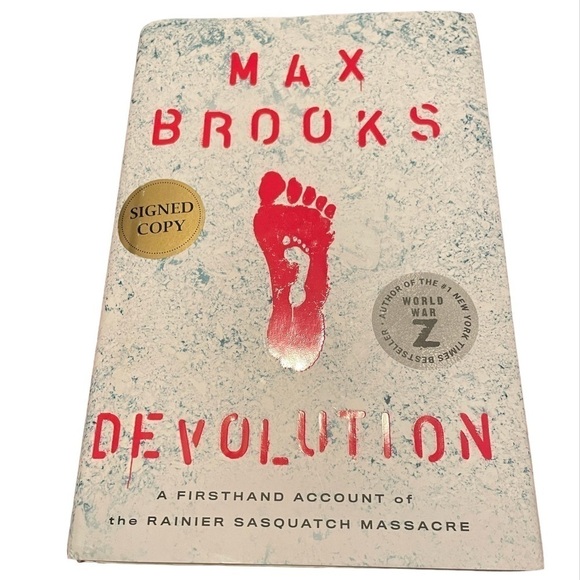 Max Brooks Devolution Hardback Signed Copy - Picture 1 of 4